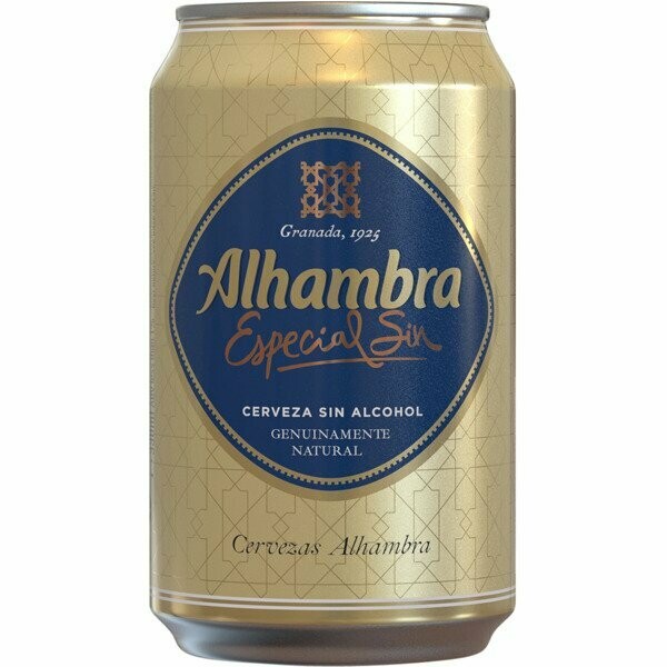 CERVEZA ALHAMBRA L/33 CL. S/ALC.