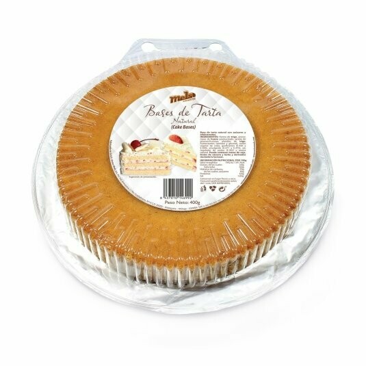 BASE TARTA MELS 400 GR. NATURAL