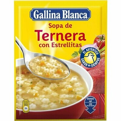 SOPA GALLINA BLANCA TERNERA