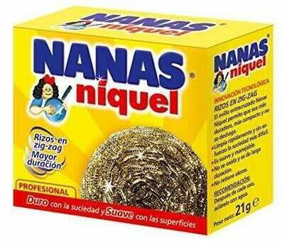 ESTROPAJO NANAS NIQUEL