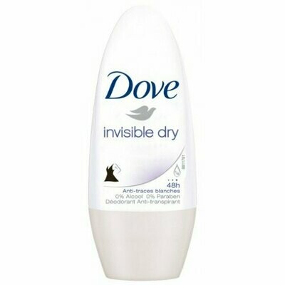 DEO. DOVE 50 ML. ROLL-ON INVISIBLE