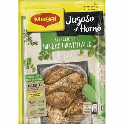 JUGOSO HORNO MAGGI 16 U. F.HIERBAS