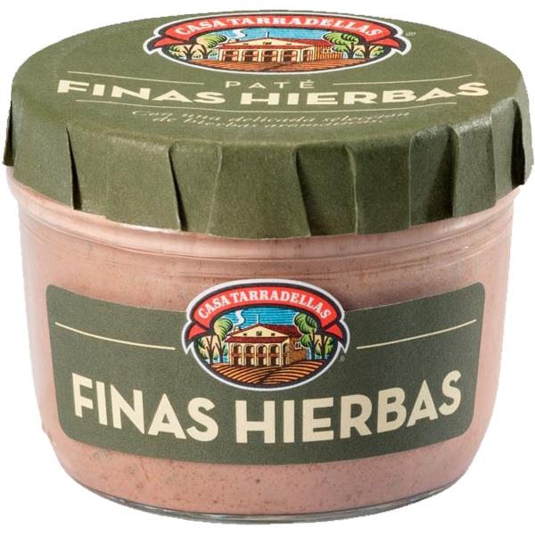 PATE TARRADELLAS 125 GRS. F.HIERBAS