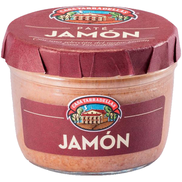 PATE TARRADELLAS 125 GRS. JAMON