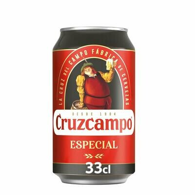 CERVEZA CRUZCAMPO L/33 CL. ESPECIAL