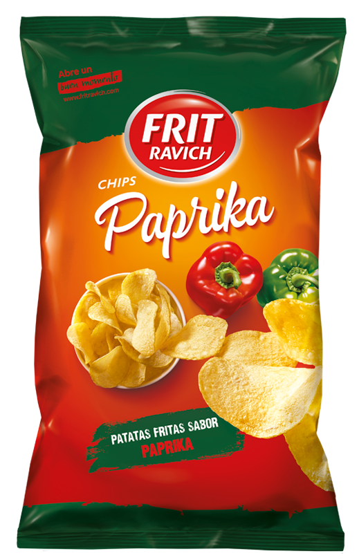 CHIPS PAPRIKA FRIT RAVICH 125 CHIPS PAPRIKA FRIT RAVICH 125