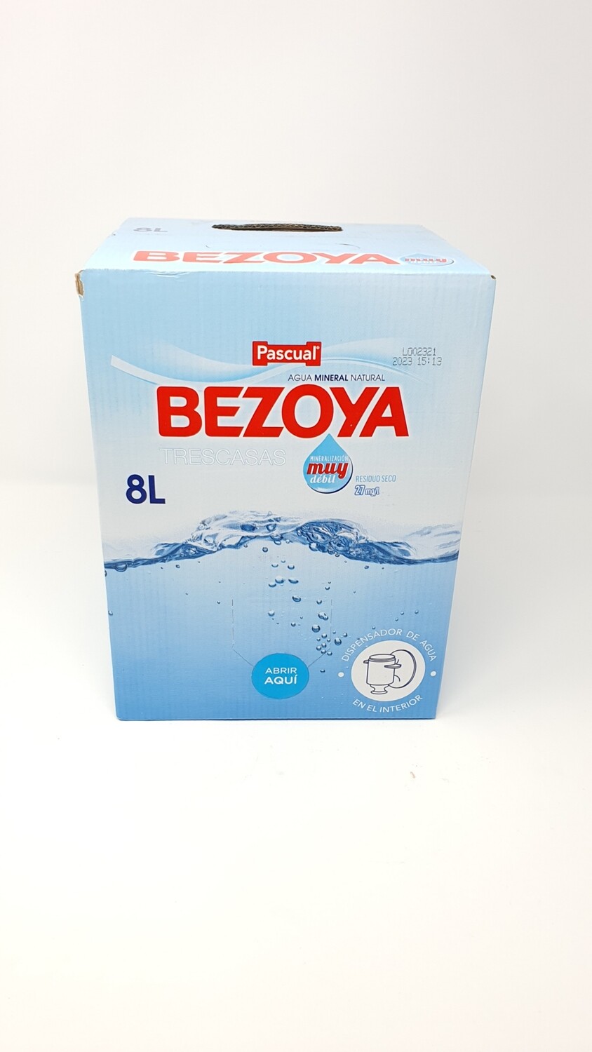 Bezoya Agua mineral natural bezoya Caja 8 lt