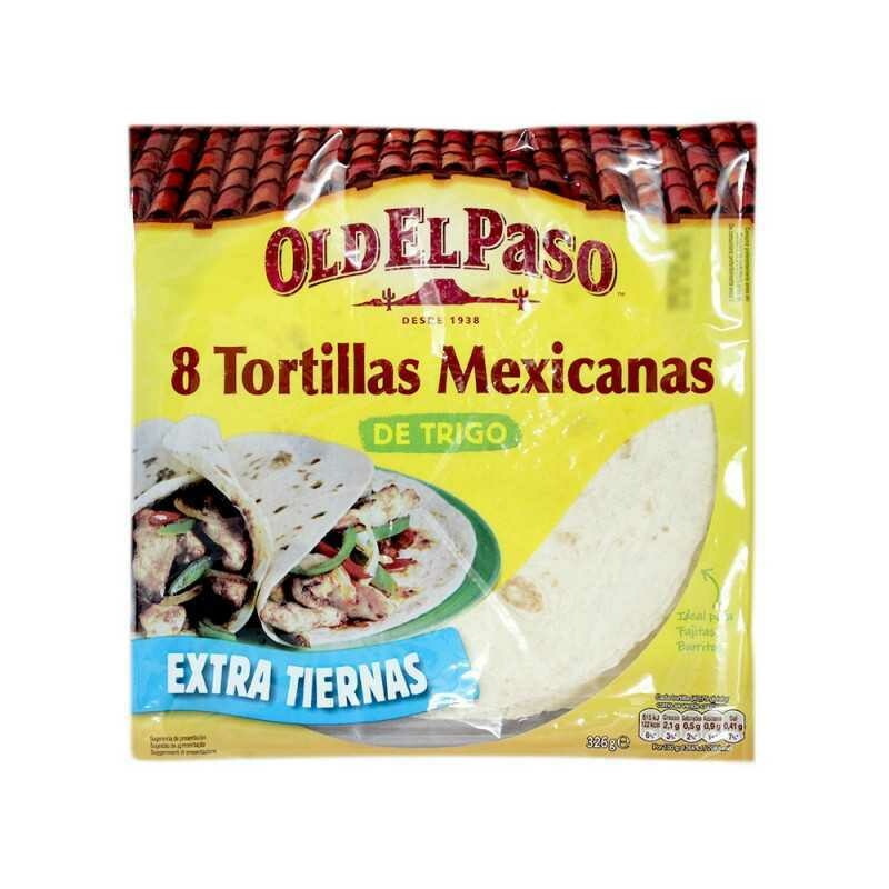 TORTILLA TRIGO OLD EL PASO 320 GR.
