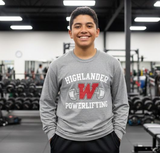 TWHS Powerlifting Long Sleeve Shirt