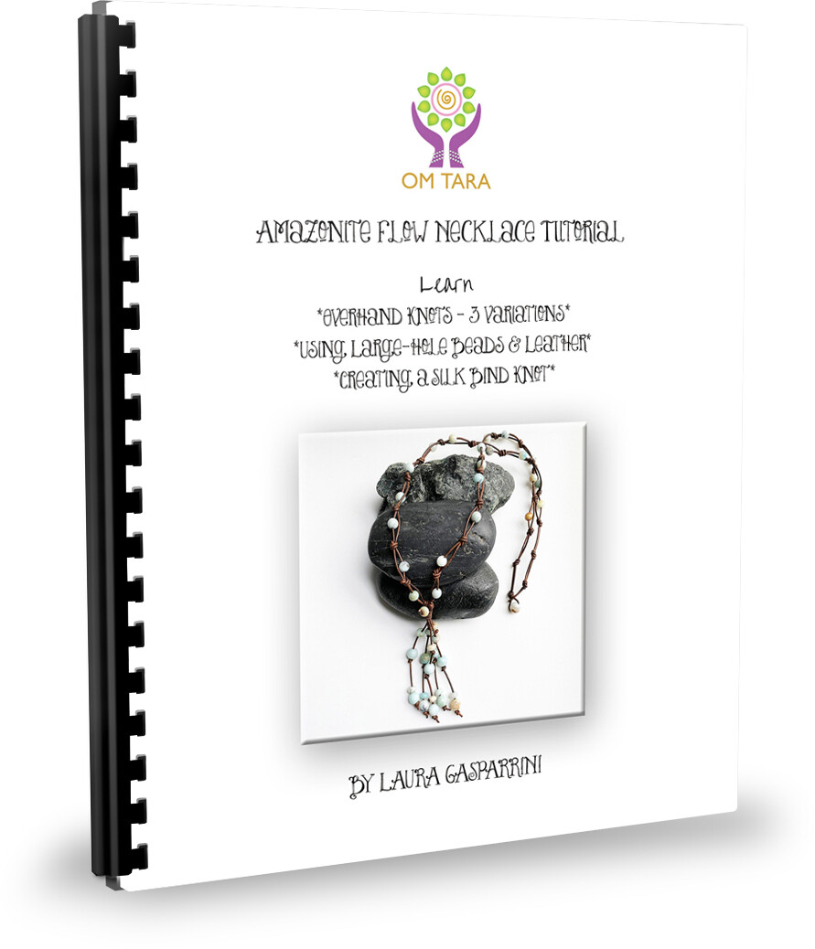 Amazonite Flow​ Necklace Illustrated Tutorial
