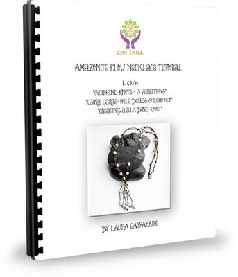Amazonite Flow​ Necklace Illustrated Tutorial