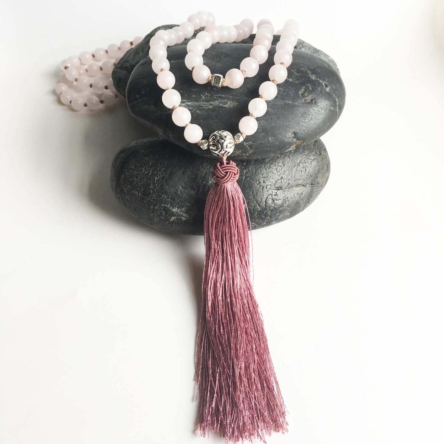 Knotted Linen Tassel Necklace Project Kit