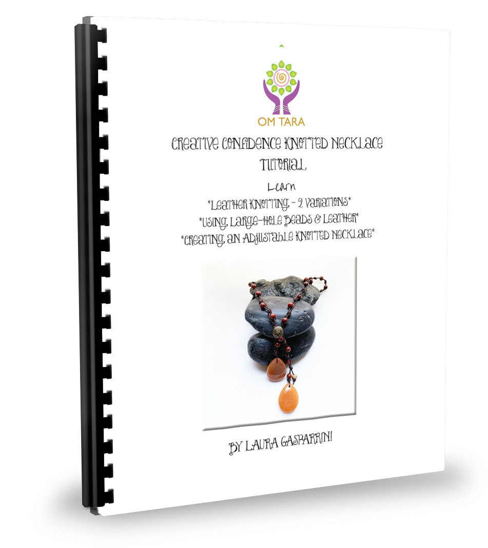 Creative Confidence Knotted Necklace Tutorial