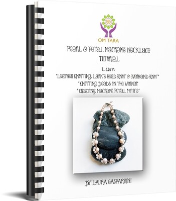 Pearl &amp; Petal Macramé Necklace Tutorial