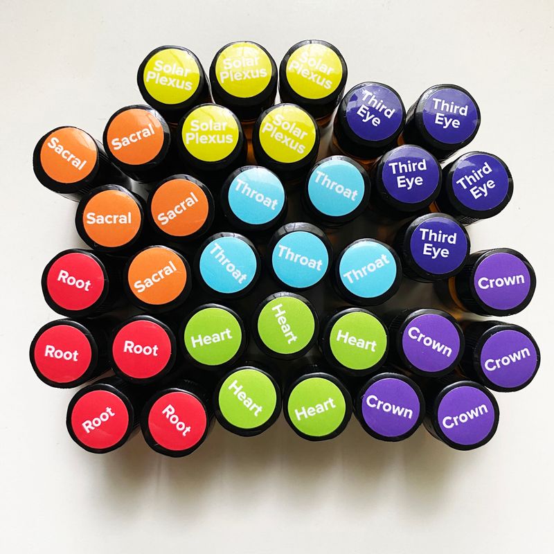 Pure Egyptian Oils: The Seven Physical Chakra Oils