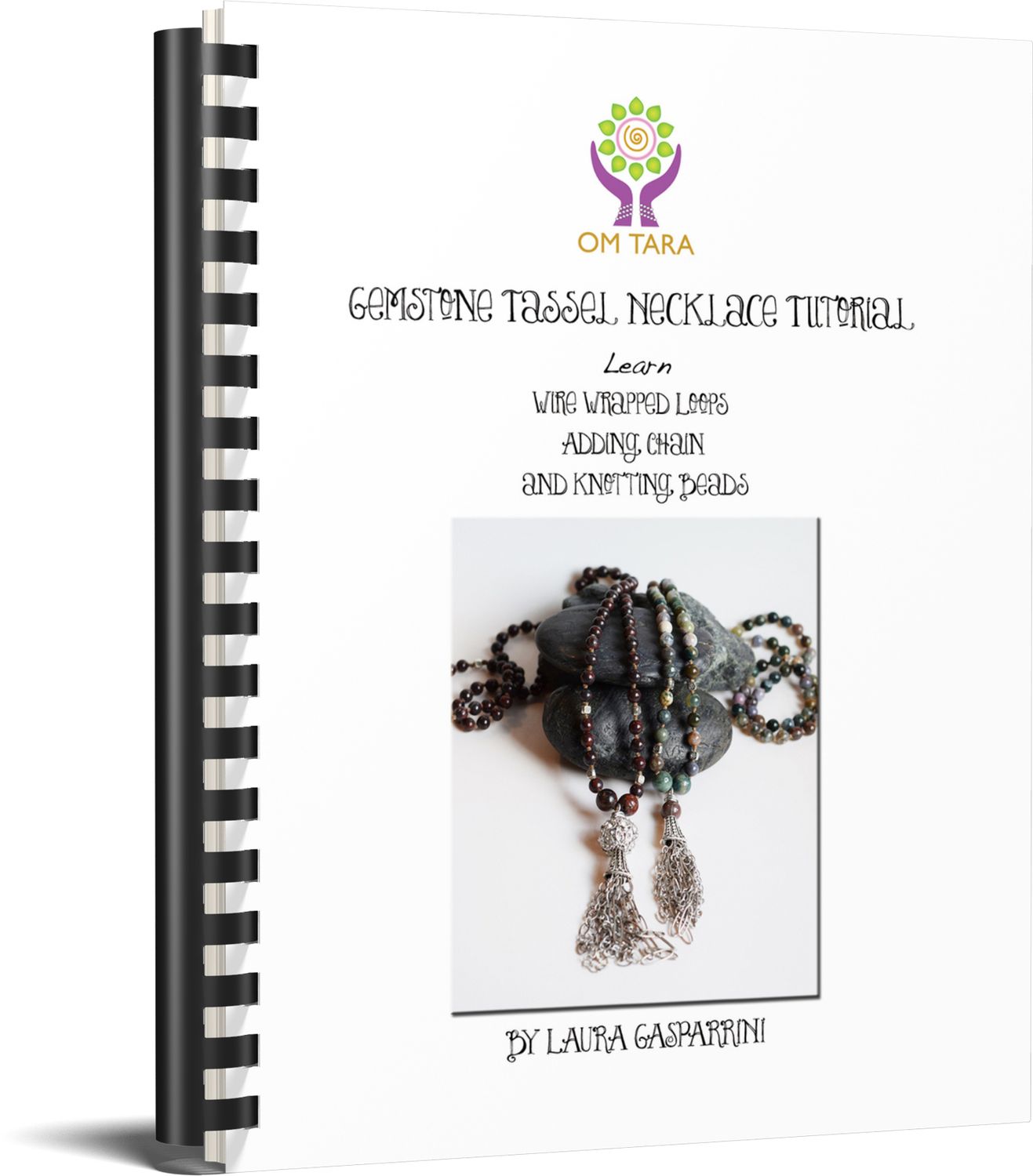 Gemstone Tassel Necklace Digital Tutorial