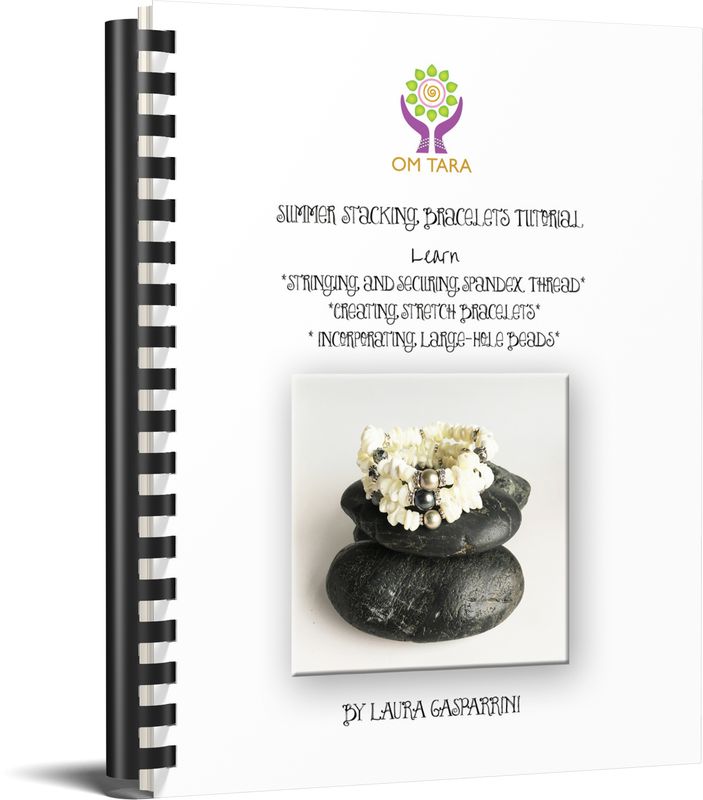 Summer Stacking Bracelets Illustrated Tutorial