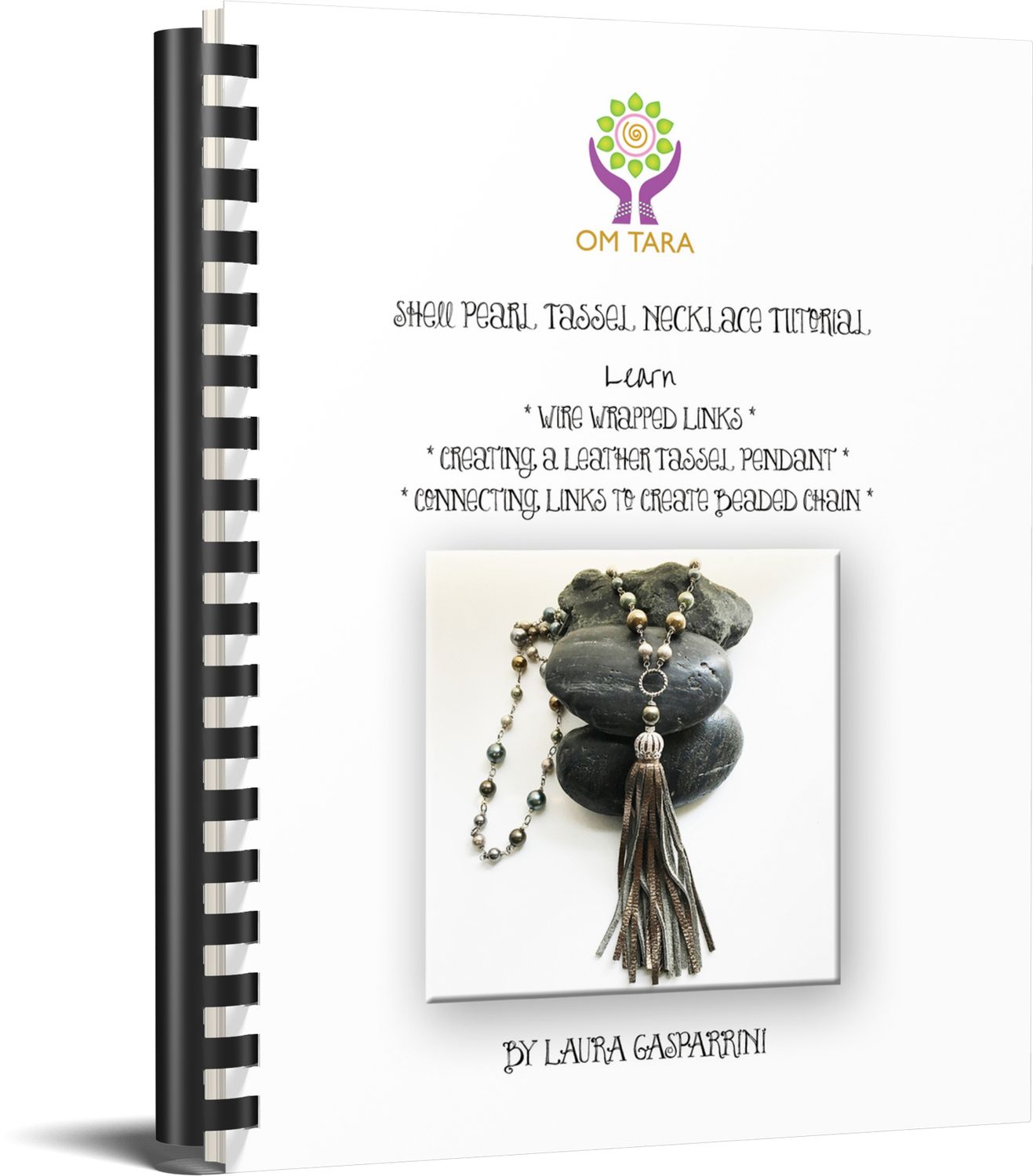 Shell Pearl Tassel Necklace Illustrated Tutorial