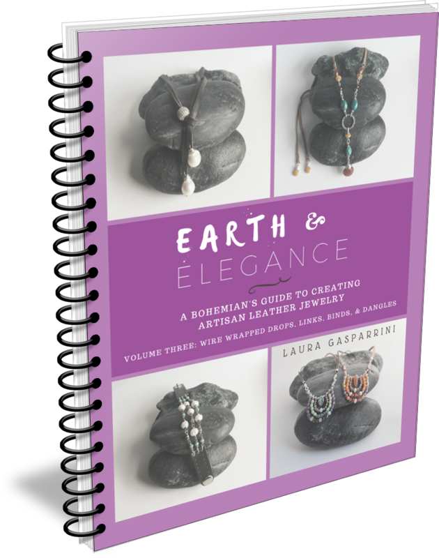 Earth &amp; Elegance DIGITAL eBOOK ~ Volume Three: Wire Wrapped Drops, Links, Binds, &amp; Dangles