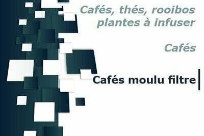 Café moulu filtre