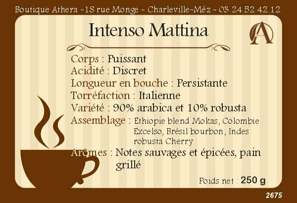 Intenso Mattina moulu expresso 250g