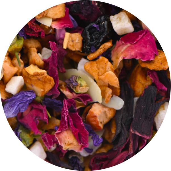 Colore le monde (amande, meringue, myrtille)