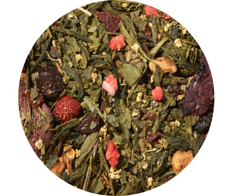 Rubis de fée (fraise, sureau, coquelicot)