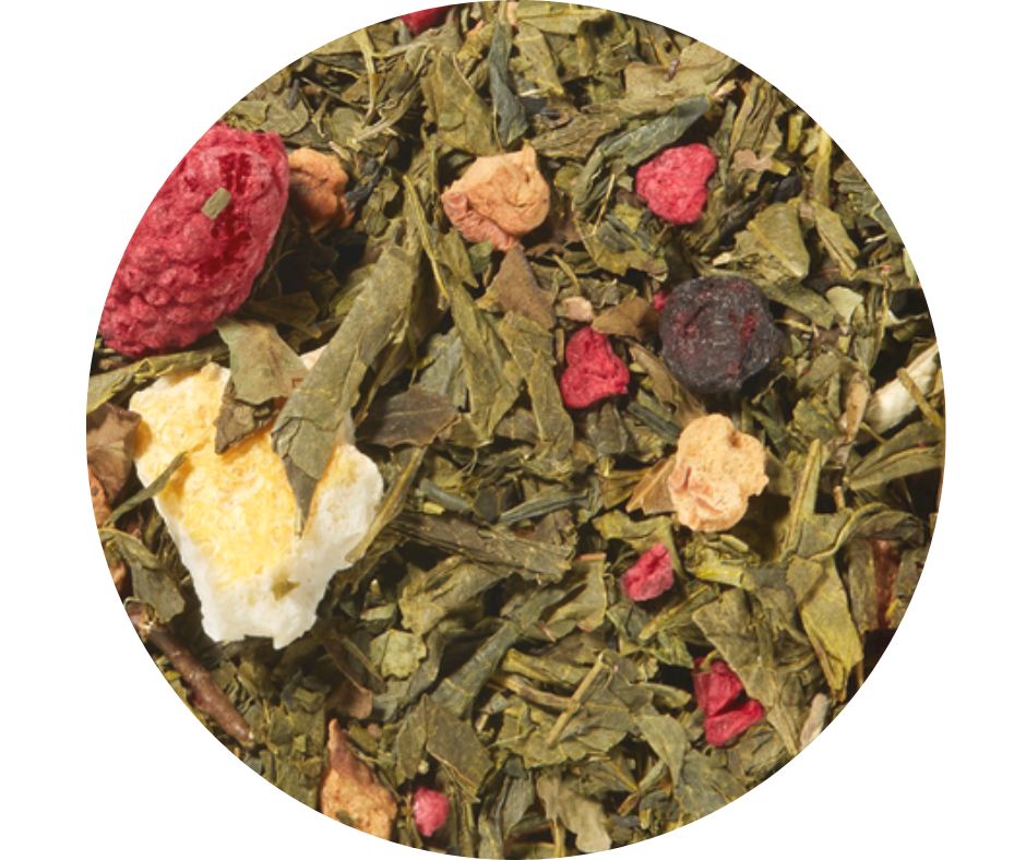 Framytille (framboise, myrtille, bergamote) Framytille (framboise, myrtille, bergamote)