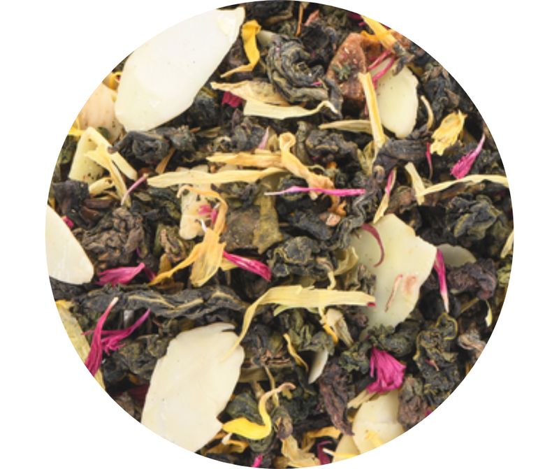 Oolong la poire (poire, vanille, massepain) Oolong la poire (poire, vanille, massepain)