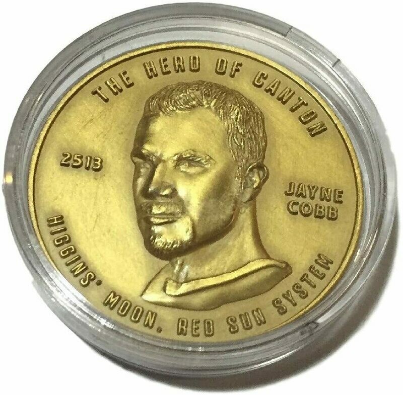 Jayne "Hero of Canton" Challenge Coin