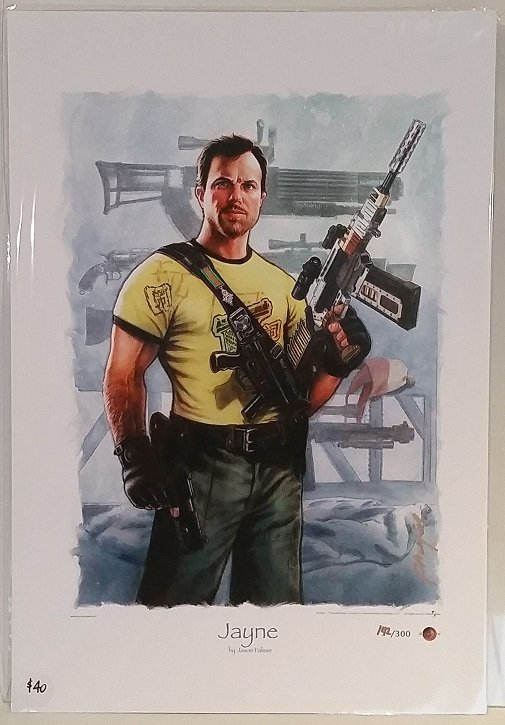 "Jayne" Art Print by Jason Palmer - Limited Edition "Jayne" Art Print by Jason Palmer - Limited Edition