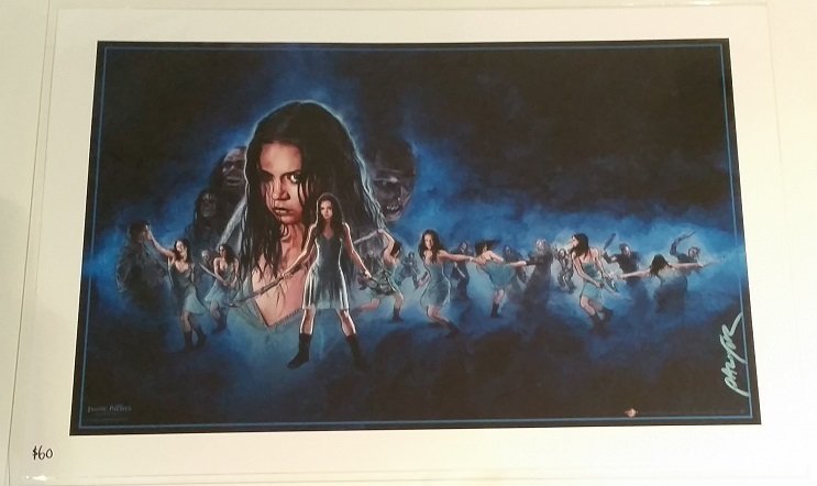 "River Fights" Gloss Art Print by Jason Palmer