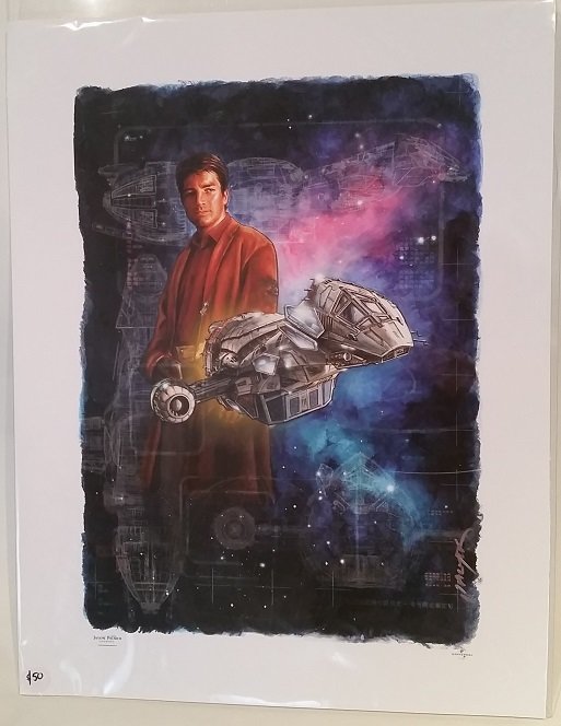 "Mal &amp; Serenity" Art Print by Jason Palmer