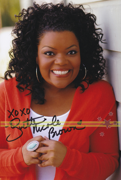 Yvette Nicole Brown Autographed Photo