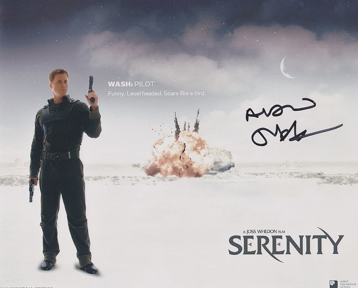 Alan Tudyk Autographed Photo