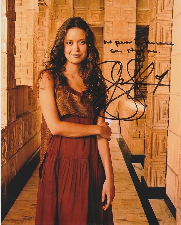 Summer Glau Autographed Photo