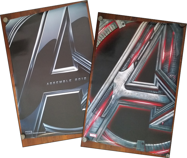 Avengers Theatrical Teaser Poster Set