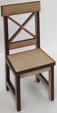Dining Chair with Cross Back Kit