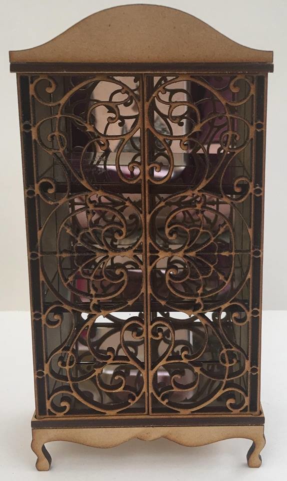 French Cabinet with Mirror 
Shelves Kit