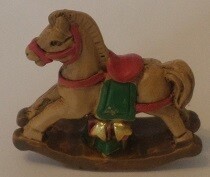 Tan Rocking Horse