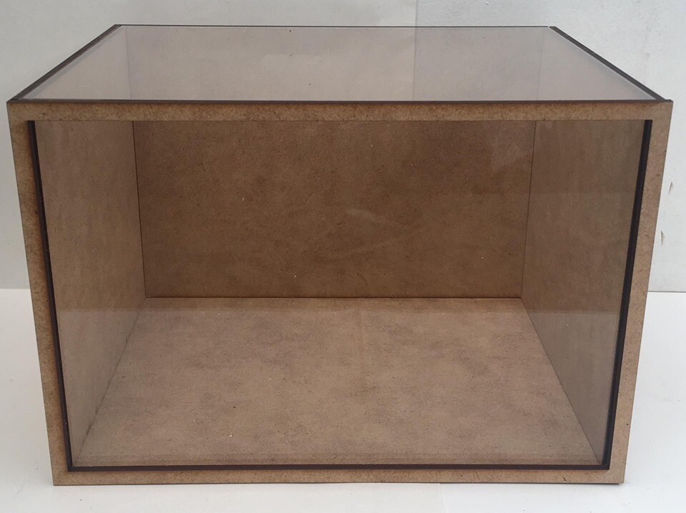 1:24 Room Box Kit - Perspex Top
