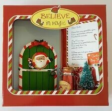 Santa Fairy Door, Colour: Green