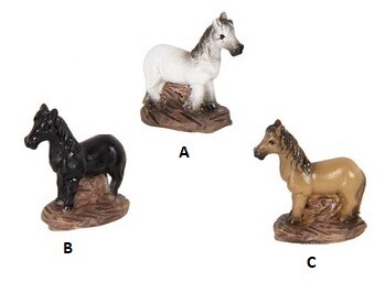 Horse - Small, Colour: White