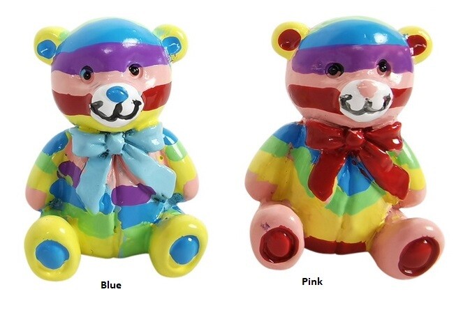 Colourful Bear, Colour: Blue