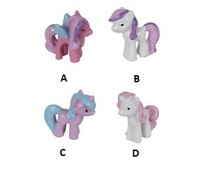 Pony, Colour: A - Pink Pony with Blue Mane/Tail &amp; Wings