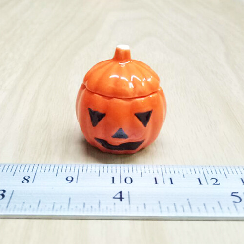 Pumpkin Jar with painted features