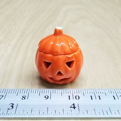 Pumpkin Jar with cutout features