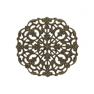 Bronze Patterned Circle