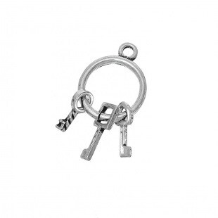 Key Ring, Colour: Bronze