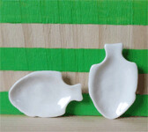 Plate, Fish, White - Small